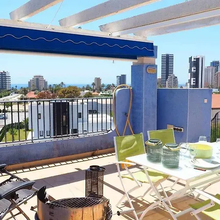 Apartamento Cerca De La Playa Vistas Al Mar Grandes Terrazas Piscina Pk